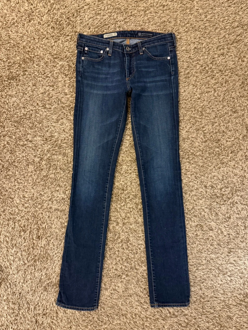 AG Adriano Goldschmied Y2K Premiere Skinny Straight Jeans